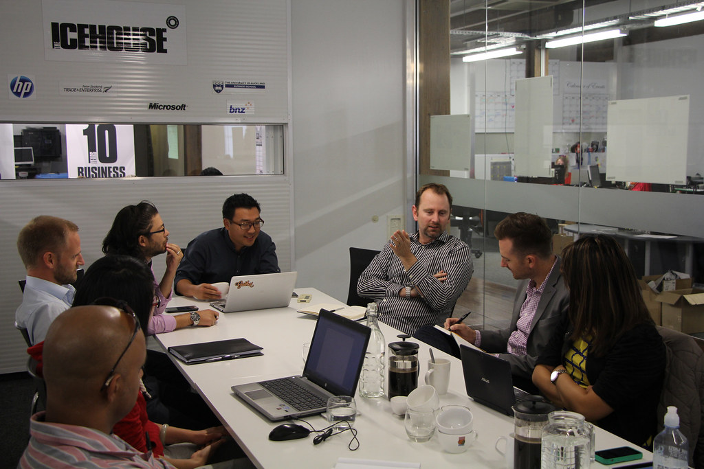 Cameron Gawley from Buzzshift, in New Zealand for The Project: Digital Disruption 2014. — related to Business investing